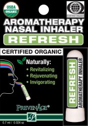 Organic Aromatherapy Nasal Inhaler - Refresh