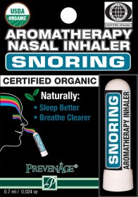 Organic Aromatherapy Nasal Inhaler - Snoring