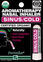 Organic Aromatherapy Nasal Inhaler - Sinus / Cold