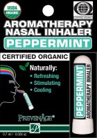 Organic Aromatherapy Nasal Inhaler - Peppermint