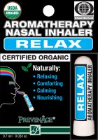 Organic Aromatherapy Nasal Inhaler - Relax