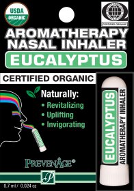 Organic Aromatherapy Nasal Inhaler - Eucalyptus